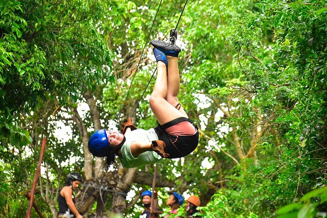 ATV, Ziplines, Tarzan Jump, Lunch and Transportation Day Tour - The cenote, Tarzan swing, and limited water time