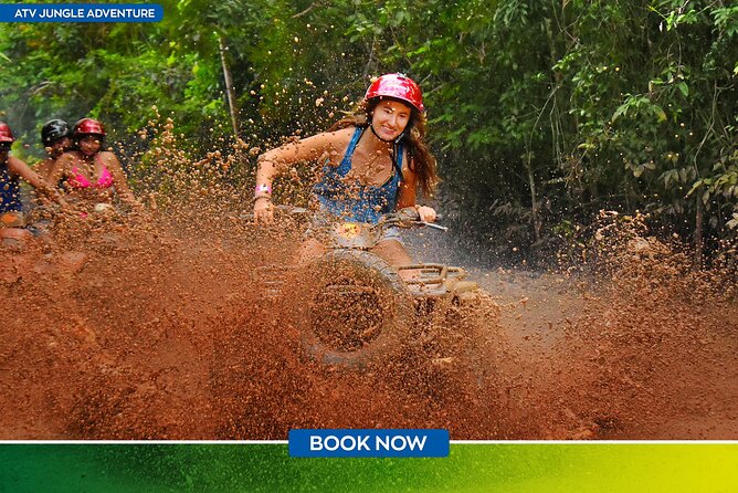 ATV, Ziplining & Cenote Tour, Transportation & Tequila Tasting - Five canopy ziplines and three interactive bridges