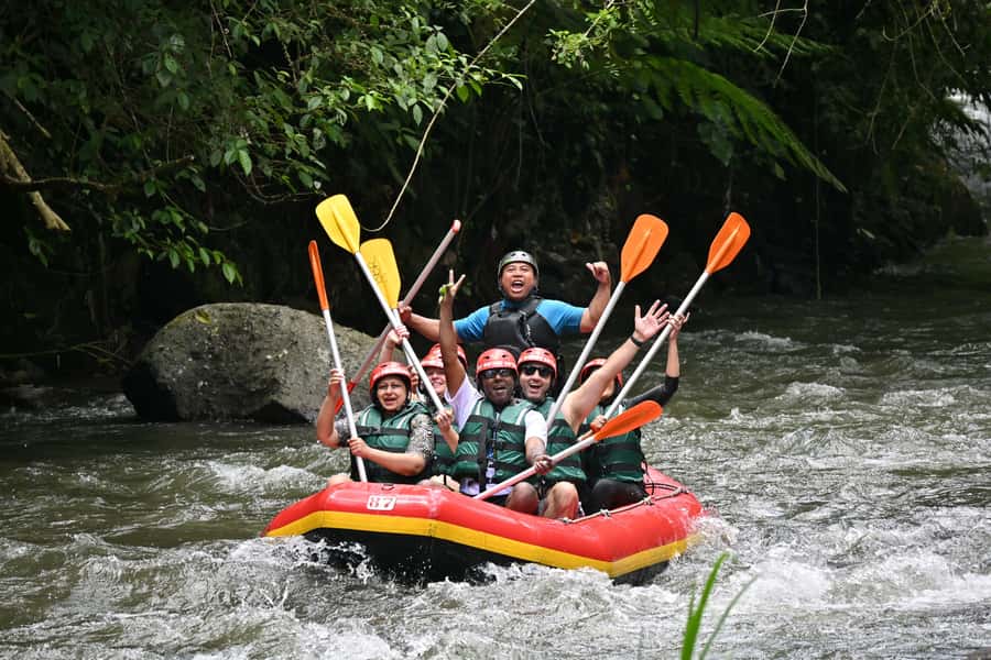 Bali: ATV Rafting Zipline Swing &Sky Bike in Ubud Rice Field - The U Fun Field start, with choices to check