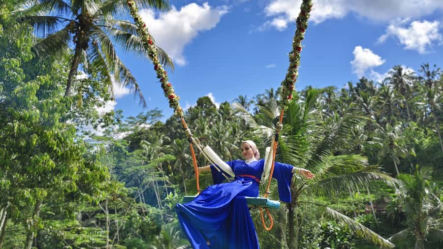 Bali/Ubud: Swing, Zipline & SkyBike Rice Terrace Adventure - The zipline is scenic rather than extreme