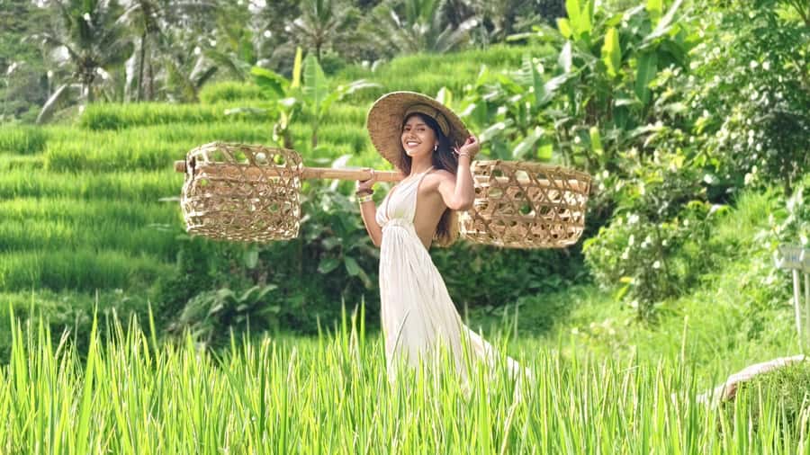 Bali/Ubud: Swing, Zipline & SkyBike Rice Terrace Adventure - The rice-field walk adds needed context