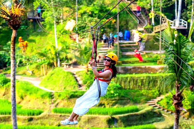 Bali Ubud Zipline and ATV Quad Bike Adventure - Booking, cancellation, and age limits