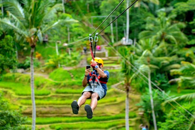 Bali Ubud Zipline Jungle Swing and Waterfall Tour - An optional coffee plantation pause