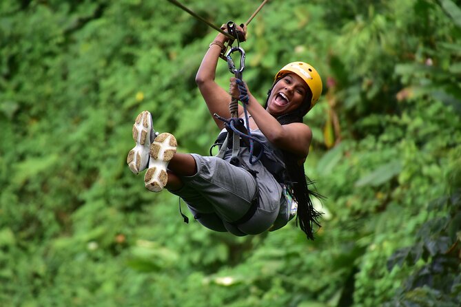 Bali Ubud Zipline Jungle Swing and Waterfall Tour - Starting with Tegalalang’s rice terraces