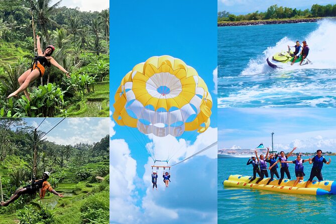 Bali: Zipline + Watersport Trio (Jetski, Parasailing, BananaBoat) - Why this Bali combination works