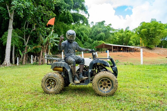 Bambuza ATV, Zipline and Horseback Adventure from Negril - ATV riding through countryside trails
