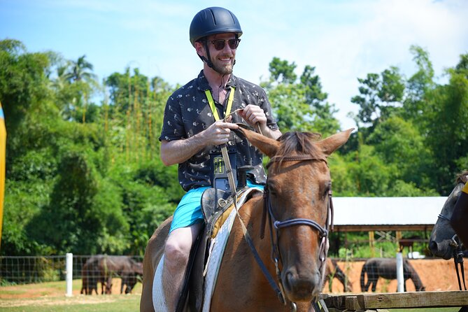 Bambuza ATV, Zipline and Horseback Adventure from Negril - The waterfall and countryside setting