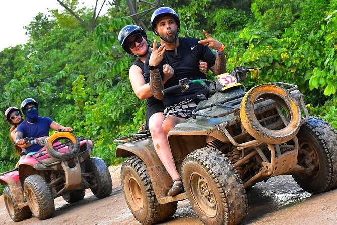 Best Adrenaline Rush in Cancun: ATV, Zip Lines, Cenote, Lunch! - Tequila tasting closes the active part of the day