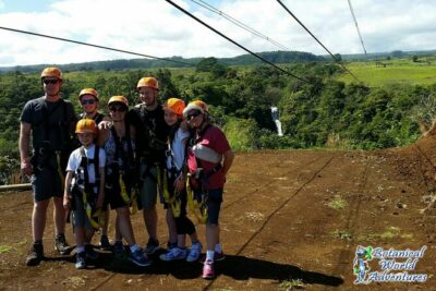 8-Zipline & Suspension Bridge Waterfall Adventure