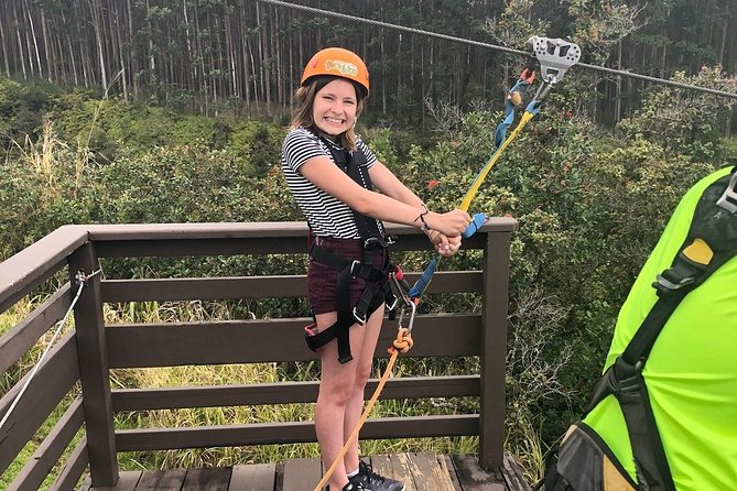 Big Island: 9-Line Waterfall Zipline Experience - What the nine-line course actually feels like