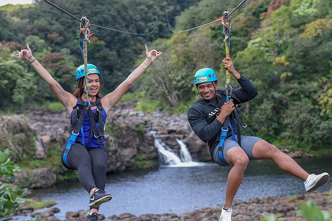 Big Island 9-Line Zipline Experience Plus Private Waterfall Swim - Why the zip and dip format works so well