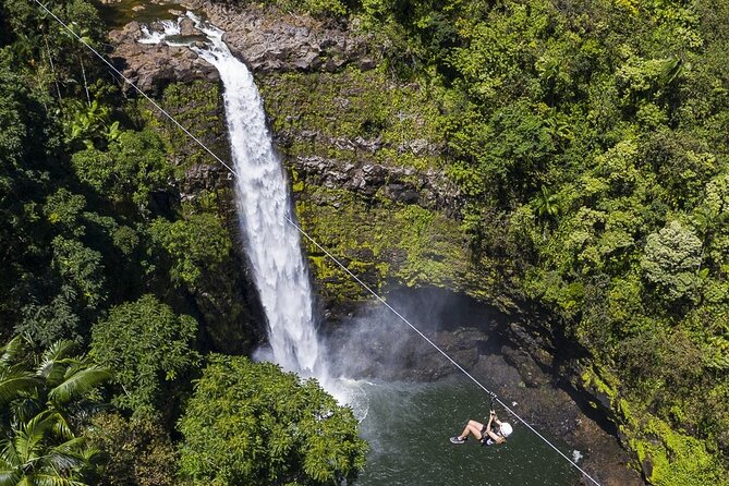Big Island Zipline Tour Near Akaka Falls (250-ft Waterfall!) - What the 2.5-hour schedule feels like