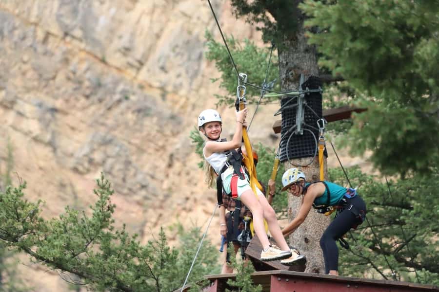 Big Sky: Classic Guided Zipline Tour (1-2 Hours) - The Wiley Wire crosses the Gallatin River