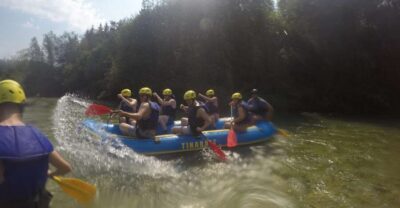 Bled: Rafting and Zipline Tour