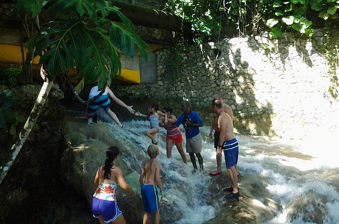 Blue Hole, Zipline and Dunn's River Falls from Falmouth - What the price includes at $245.77