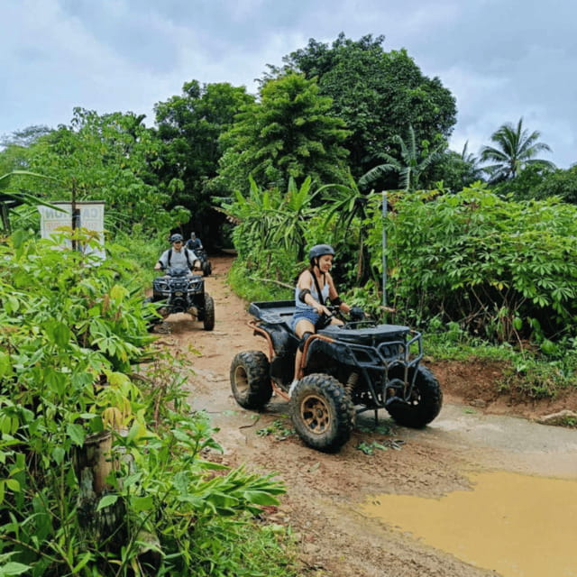 Boracay: Island Hopping with Lunch, Mainland ATV and Zipline - One morning, four kinds of Boracay adventure