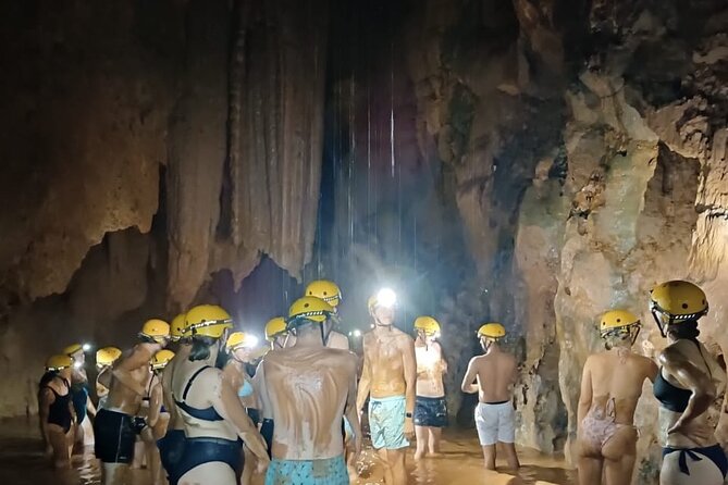 Botanic Garden - Paradise Cave - Zipline - Mudbath at Dark Cave - Vietnamese lunch before the wet afternoon