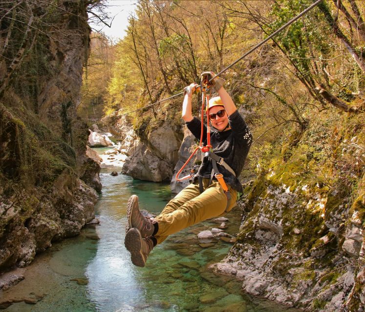 Bovec: Canyon Učja — The Longest Zipline Park in Europe - The training polygon: where the nerves settle down