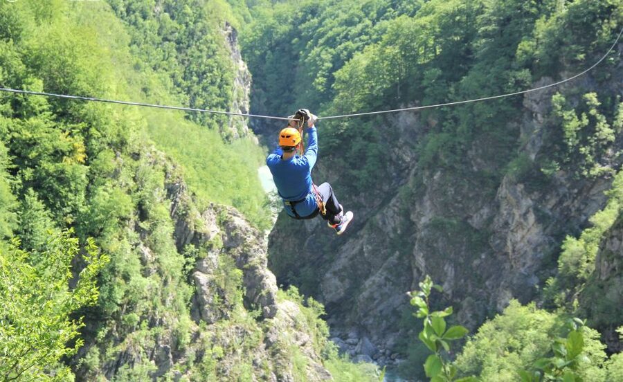 Bovec: Canyon Učja — The Longest Zipline Park in Europe - Who will enjoy this most?