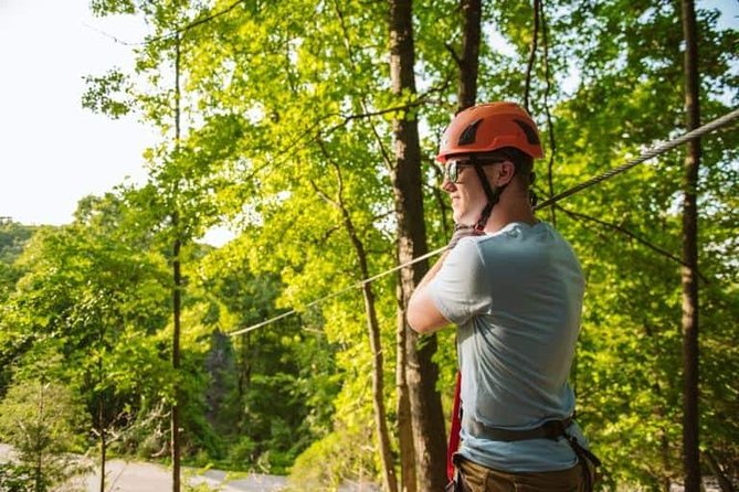 Bransons Best Zipline - Great Woodsman Canopy Tour - Longer zip lines bring the best views