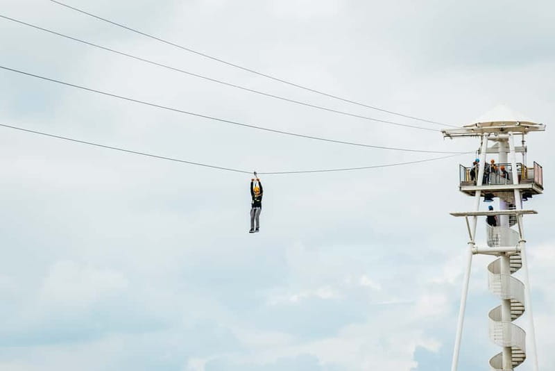 Brighton: Zip Wire Experience Ticket - Harness checks and the safety briefing