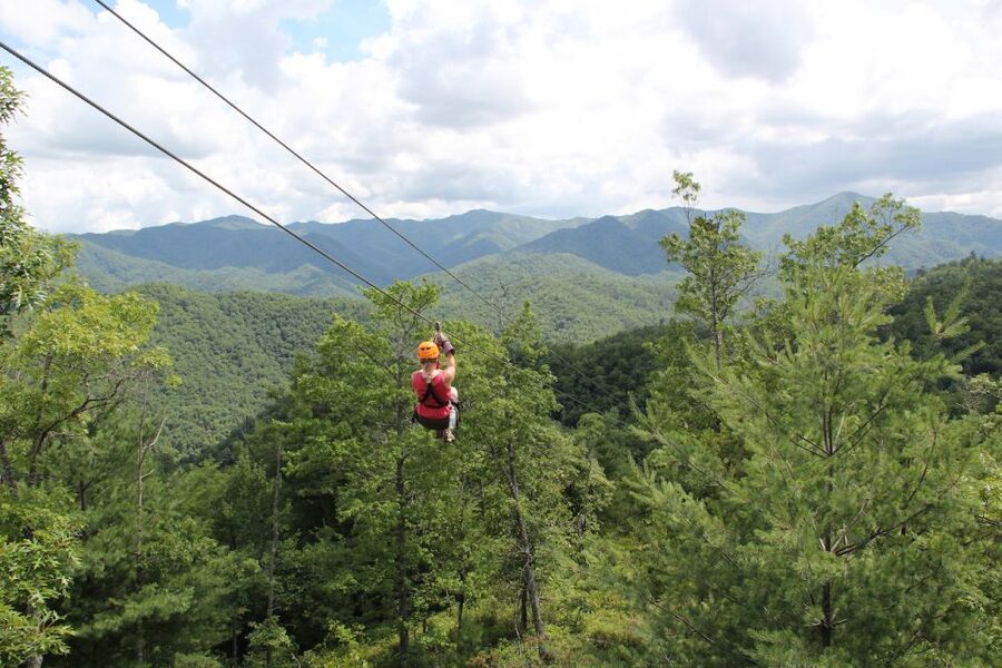 Bryson City: Mountaintop Zip Line Experience - The Nantahala Gorge views are part of the price