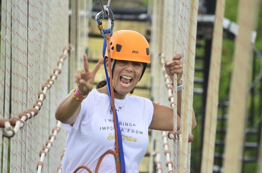 Buggy Ride, Zipline Splash & Waterfall Pool Combo with Lunch - Six ziplines, a Himalayan Bridge, and Mega Splash