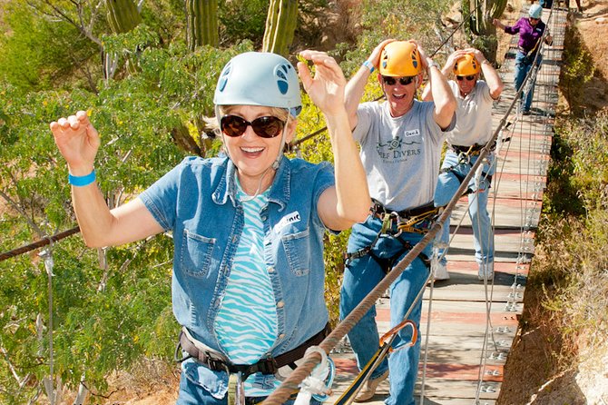 Cabo Zip-line and Rappelling Adventure - What the two-hour Costa Azul portion feels like