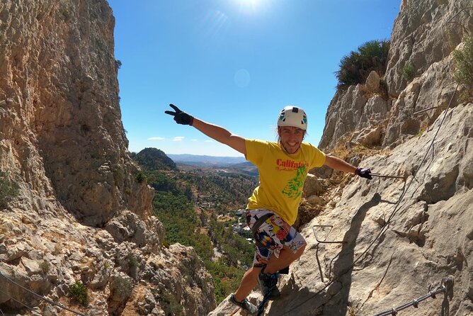 Caminito del Rey - Via Ferrata & Zip Line Adventure - The 35-meter zip line