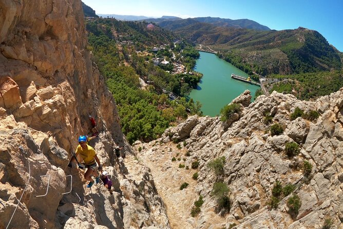 Caminito del Rey - Via Ferrata & Zip Line Adventure - Views of the Alora reservoir and Guadahorce ravine