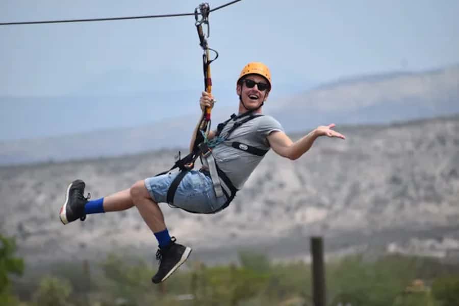 Camp Verde: Predator Zip Lines Guided Tour - Guides who make the first launch easier
