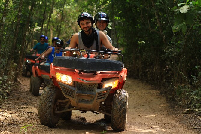 Cancun Adrenaline Rush; ATV, Zipline and Cenote discovery - Ziplines and hanging bridges in the forest