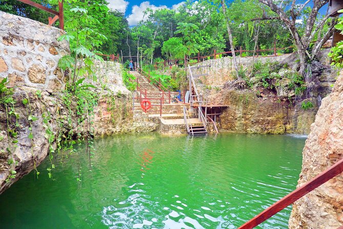 Cancun ATV Tour with Zipline, Cenote & Transportation - ATV ride through the Mayan jungle