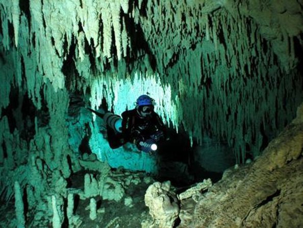 Cancun Cenote Tour: Snorkeling, Rappelling and Ziplining - Sac Actun makes this more than a standard cenote stop