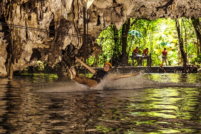 Cancun Cenote Tour: Snorkeling, Rappelling and Ziplining - Lunch with Maya-style regional food
