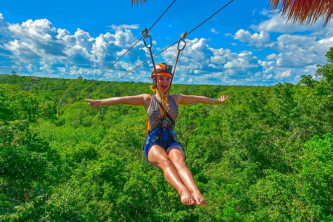 Cancun Cenote Tour: Snorkeling, Rappelling and Ziplining - What the price includes at $148.50