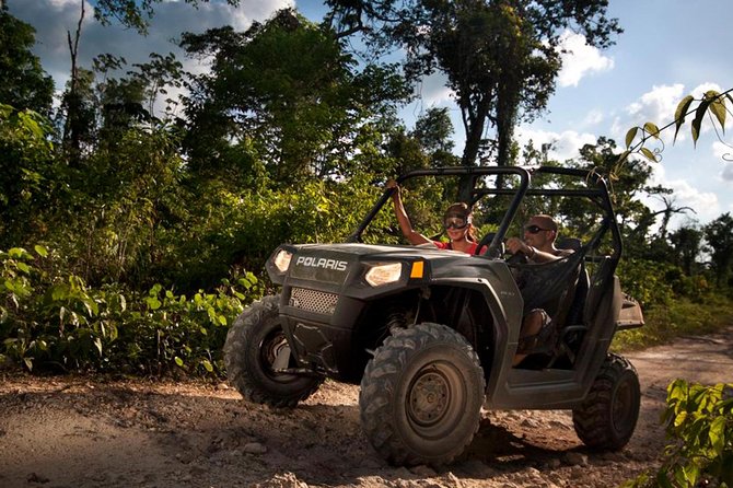 Cancun Combo Tour: Zipline and Off-Road Buggy Adventure - Off-road driving through the Mayan forest
