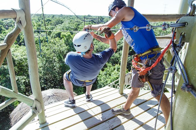 Cancun Extreme Zipline Canopy Tour - The 2-mile canopy course