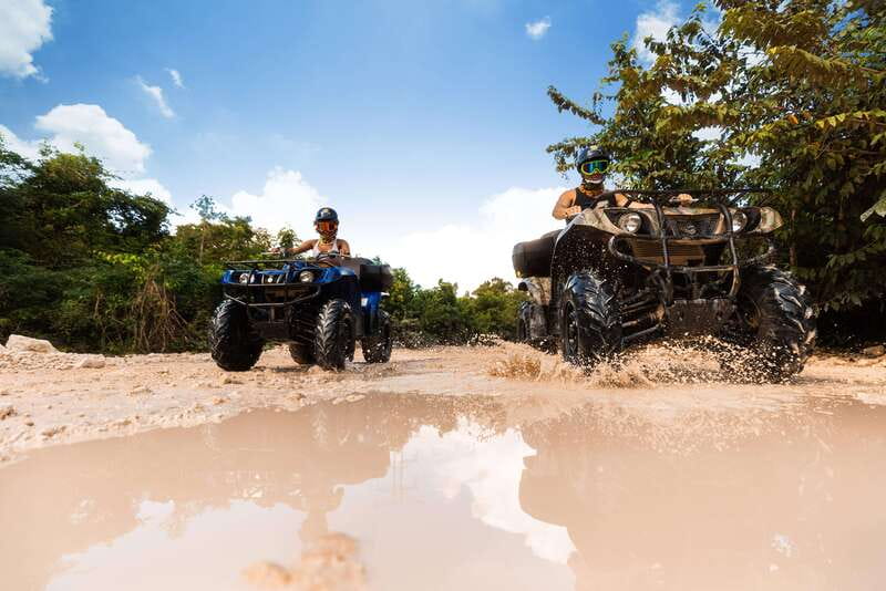 Cancun: Jungle ATV Tour, Ziplining, and Cenote Swim - Key points at a glance
