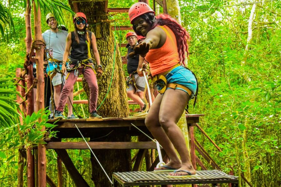Cancun: Jungle ATV Tour, Ziplining, and Cenote Swim - Cenote Verde Lucero brings the best cooldown