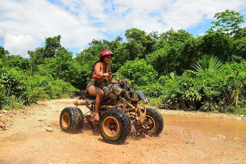 Cancun: Jungle ATV Tour, Ziplining, and Cenote Swim - Tacos, a dance show, and tequila