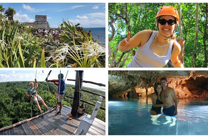 Cancun Jungle Tour: Tulum, Cenote Snorkeling, Ziplining, Lunch - Key points to know before booking