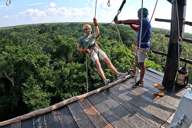 Cancun Jungle Tour: Tulum, Cenote Snorkeling, Ziplining, Lunch - Tulum’s cliff-top ruins and Caribbean views