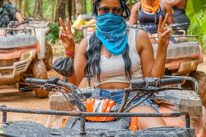 Cancun Wild Day: Zip Lines + ATVs + Cenote + Lunch - A full day of jungle action near Puerto Morelos