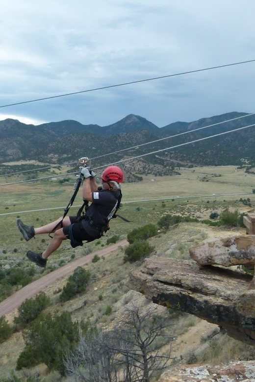 Cañon City: Royal Gorge 11-Line Extreme Zipline Experience - Choosing between the Flightline Free Fall and True Blue