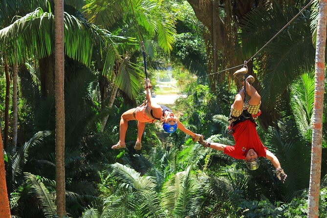 Canopy Tour Experience in Sayulita, Nuevo Nayarit. - The 13 zip lines bring the real adrenaline