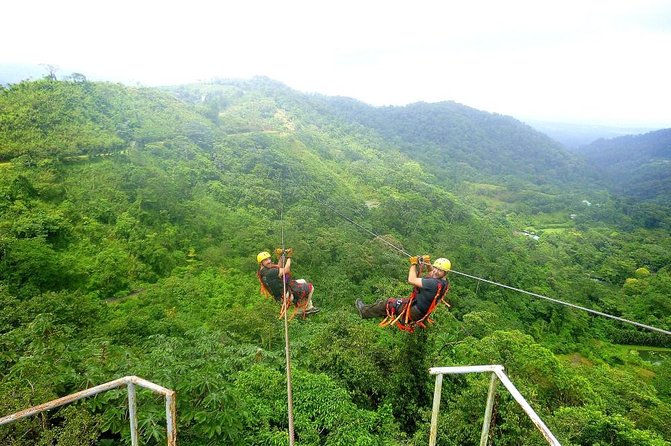 Canopy Tour with Superman and Tarzan Swing in La Fortuna - From La Fortuna to the San Ramón cloud forest