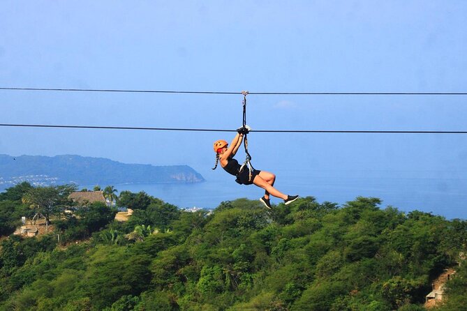 Canopy Zipline Tour in Punta Mita - Ten zip lines above Punta Mita