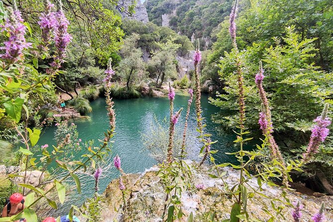 Canyoning and Zipline in Polylimnio Waterfalls - Meeting at Polylimnio Parking and getting prepared