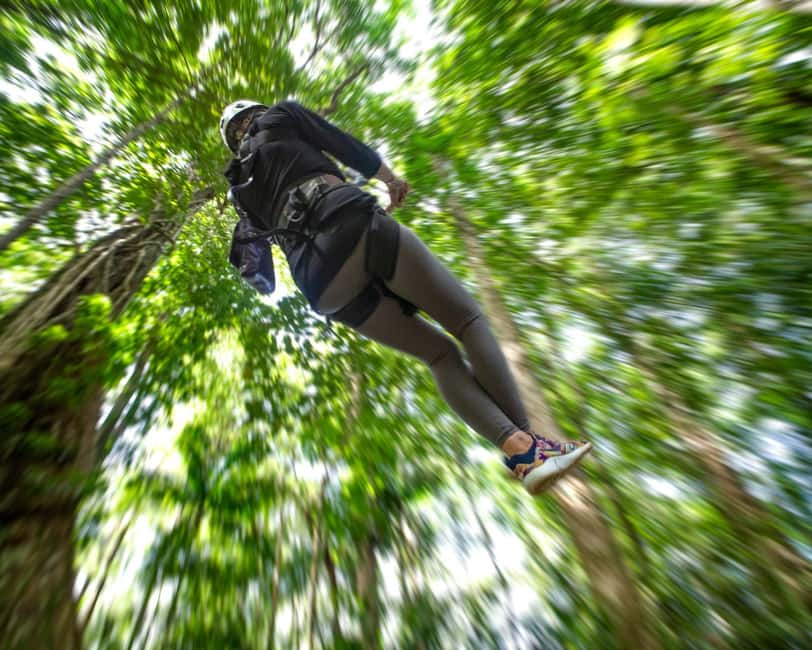 Castries, St. Lucia - Adrenaline Zipline - Flying above Saint Lucia’s rainforest